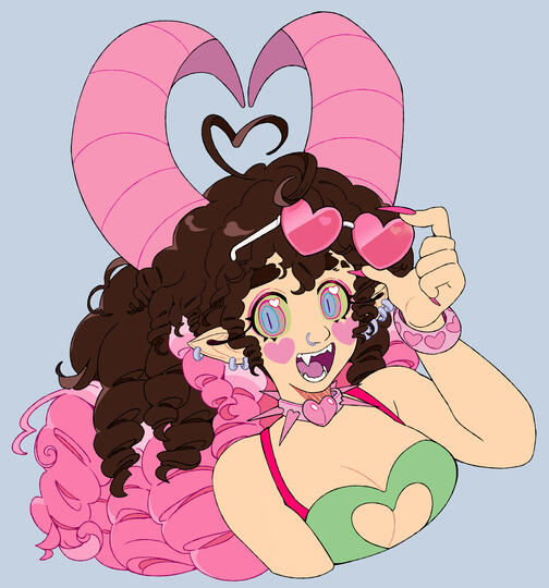 Flat Color - Bust